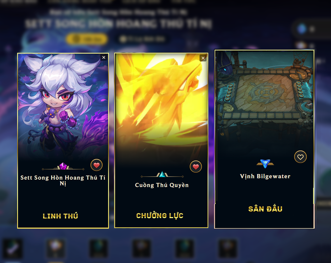 Sett Song Hồn Hoang Thú - Acc TFT #1383 | Shop Acc TFT