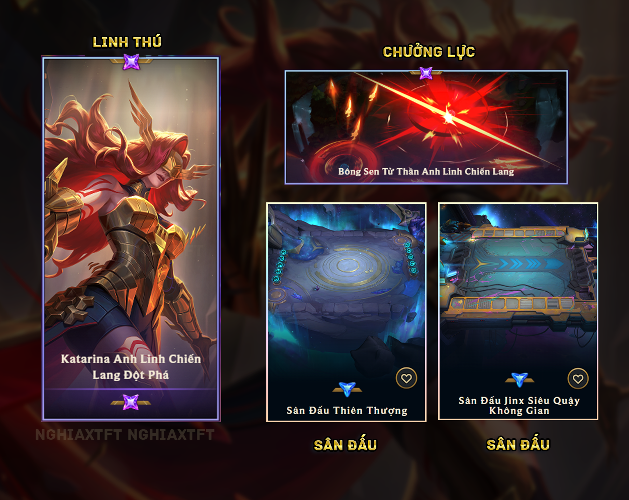 Katarina Anh Linh Chiến Lang - Acc TFT #5322 | Shop Acc TFT