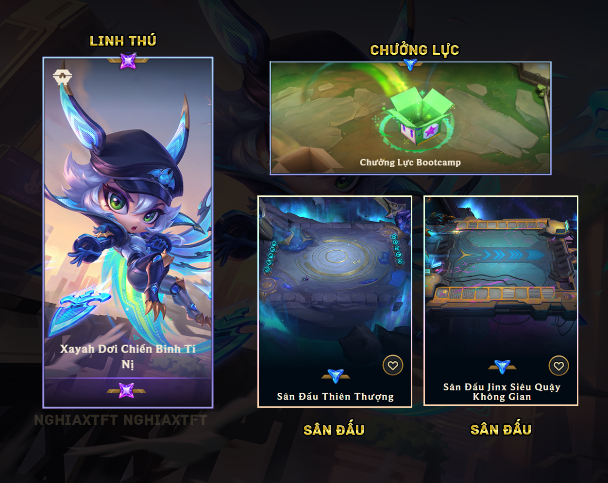 Xayah Dơi Chiến Binh - Acc TFT #5334 | Shop Acc TFT