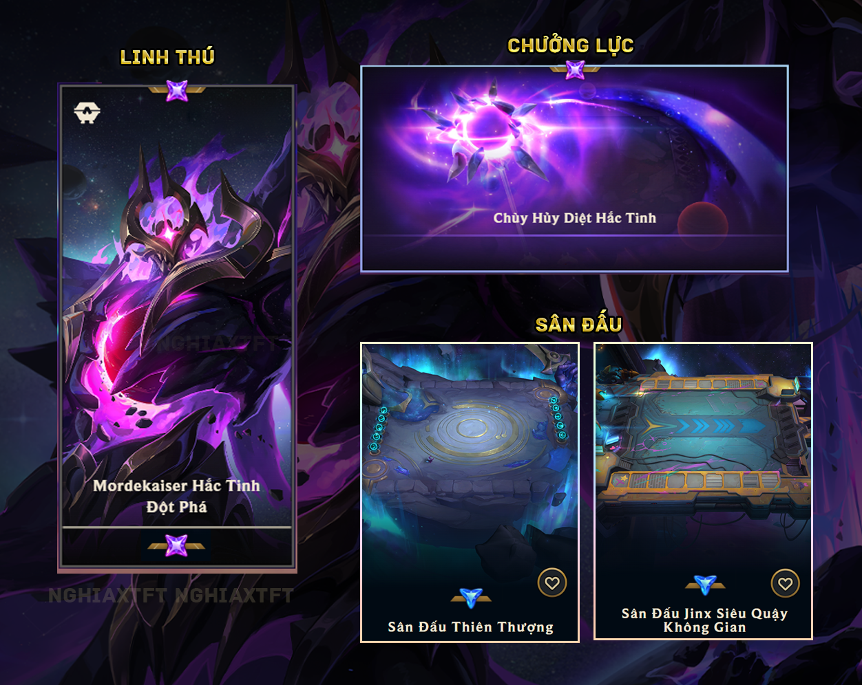 Mordekaiser Hắc Tinh - Acc TFT #5335 | Shop Acc TFT