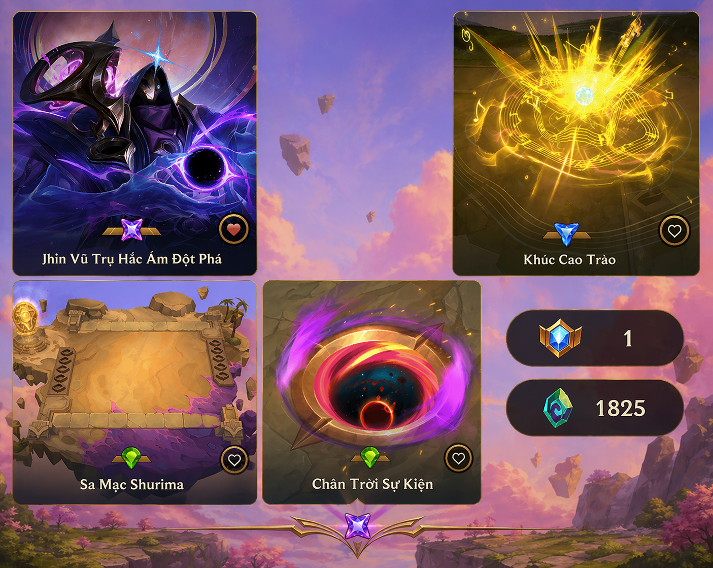 Jhin Hắc Tinh - Acc TFT #5367 | Shop Acc TFT