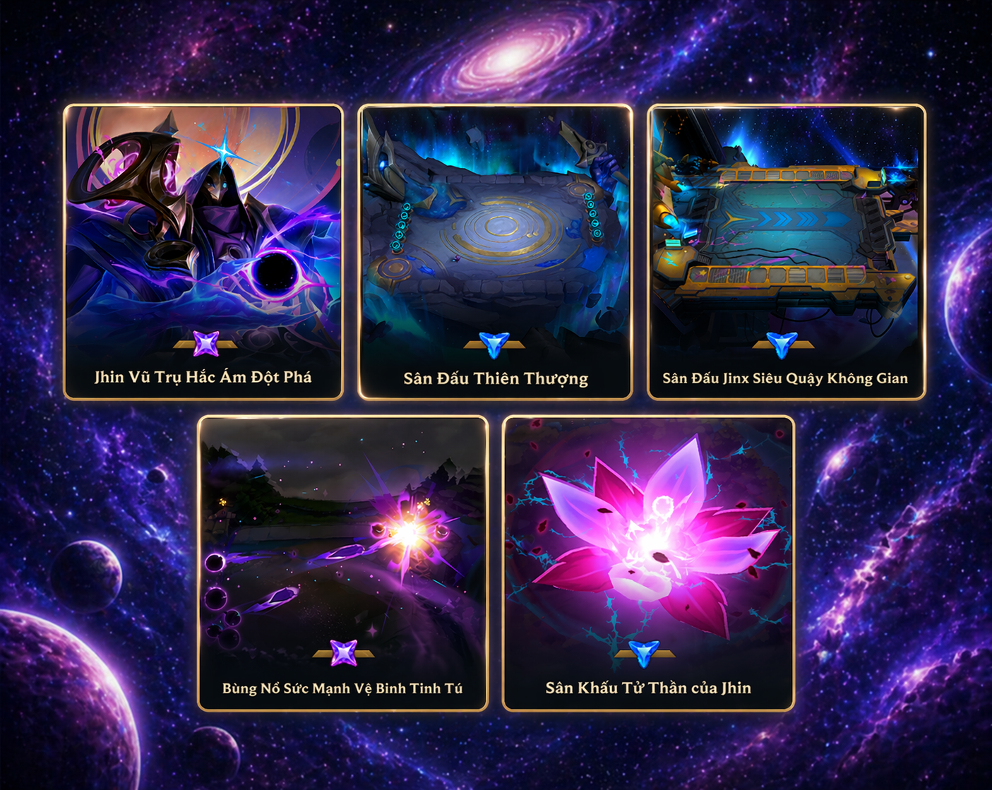 Jhin Hắc Tinh - Acc TFT #5368 | Shop Acc TFT