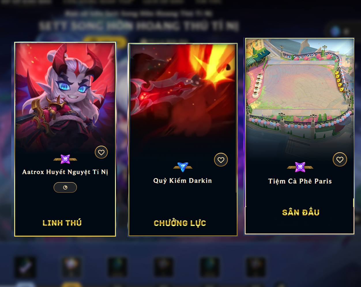 Aatrox Huyết Nguyệt - Acc TFT #3003 | Shop Acc TFT